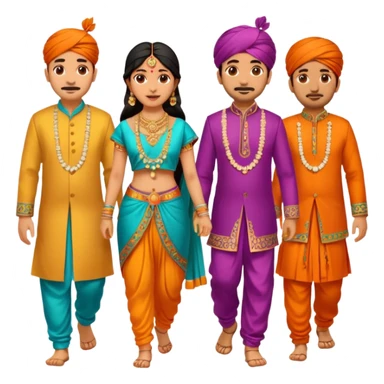 Chal chal chal from india  sticker