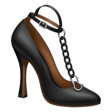 Dangling heels sticker