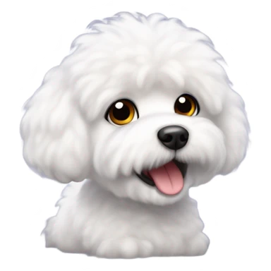 Bichon frize  sticker