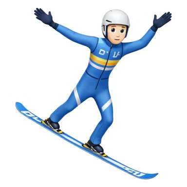 chce motikona skoczka narciarskiego jak w dsj2.pl z gry deluxe ski jump 2  sticker