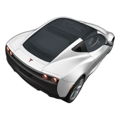 tesla roadster sticker