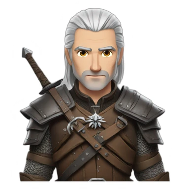 Geralt the witcher sticker