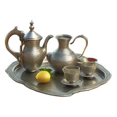 morrocan tea sticker