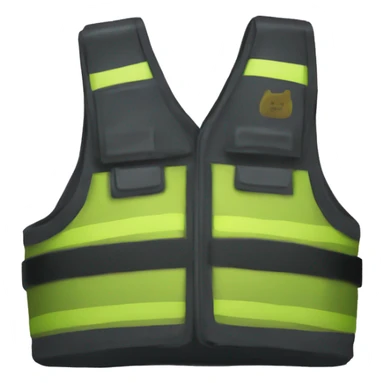 bulletproof vest sticker