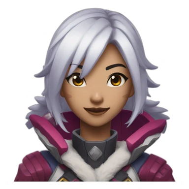 Kiriko from overwatch sticker