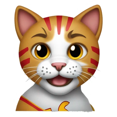 kansas city chiefs cat sticker