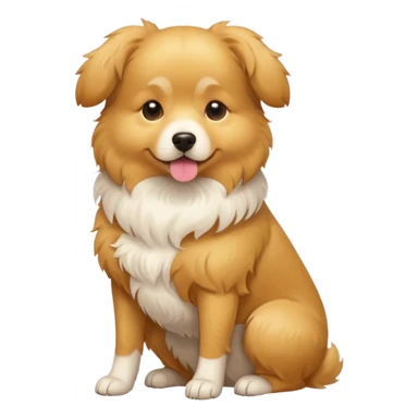 Pregnant dog sticker