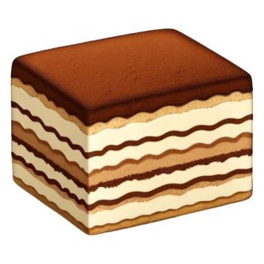 A piece of Tiramisu sticker