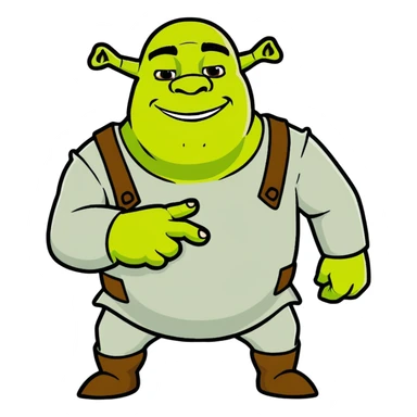 Shrek sticker
