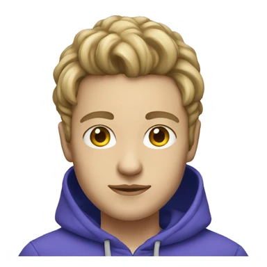 Bright hoodie white skin sticker