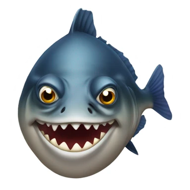 piranha sticker