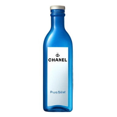 navi blue chanel men's perfume sticker