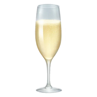 bubble sparkling champagne glass sticker