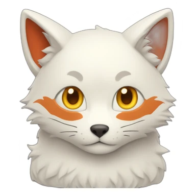 Kitsune humeur sticker