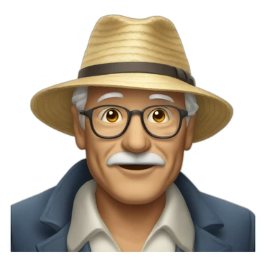 Old rich owner of boats sticker