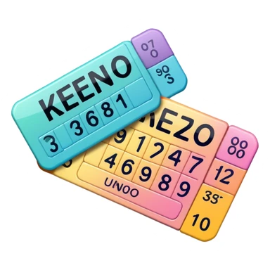keno game  sticker