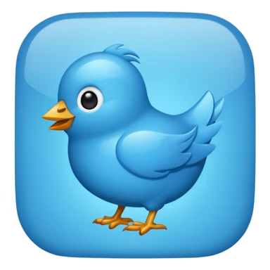 X twitter icon sticker