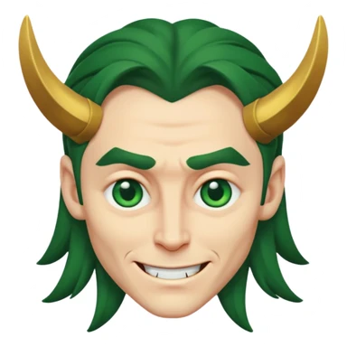 loki winkingg sticker