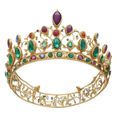 small jewel tiara india  sticker