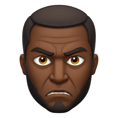 angry Iraqi, in profile sticker