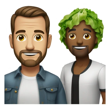 Salad and jack dorsey sticker