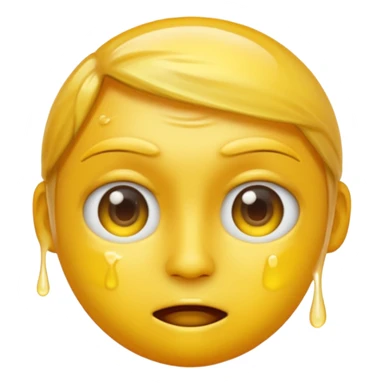I want the emoji to be dizzy and sweaty and sweaty and transparent with yellow skin color sticker