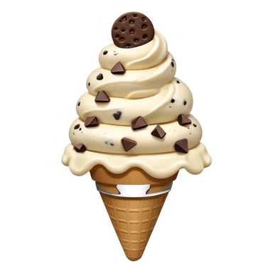 Cookies and Cream ice cream sticker