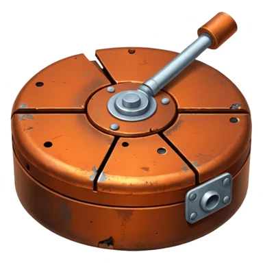 Make a landmine sticker