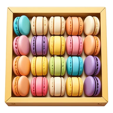 a box of macaron



















 sticker