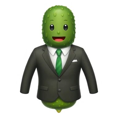 Finance pickle sticker
