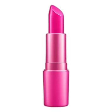 pink lipgloss sticker
