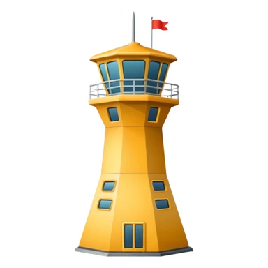 air traffic control tower sticker