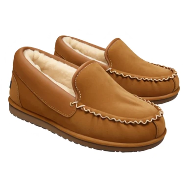 UGG chestnut slippers sticker