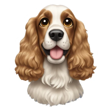 The Cocker Spaniel dog sticker