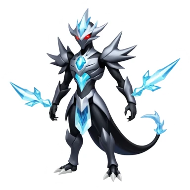 Scizor-Darkrai-Kyurem-fusion, full body sticker