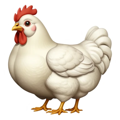 Chicken butt sticker