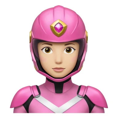 Power rangers Zeo pink ranger  sticker