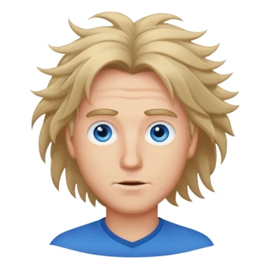 blown mond man sticker