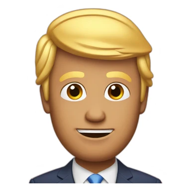 gay donald trump sticker