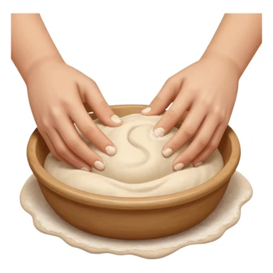 kneading sticker