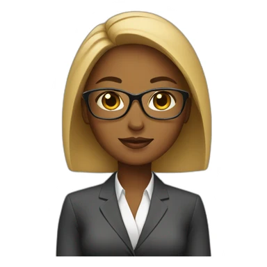 business women sticker