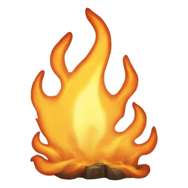 Flame bleu sticker