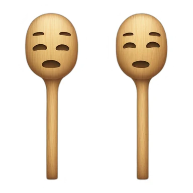 japanese style wooden stick  sticker