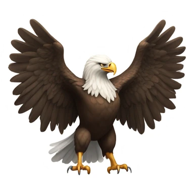 Eagle and ram sticker