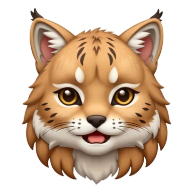 Chibi Sticker lynx cry sticker