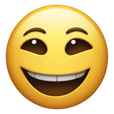 creepy smiling face sticker