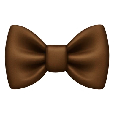 Bow tie in brown  sticker