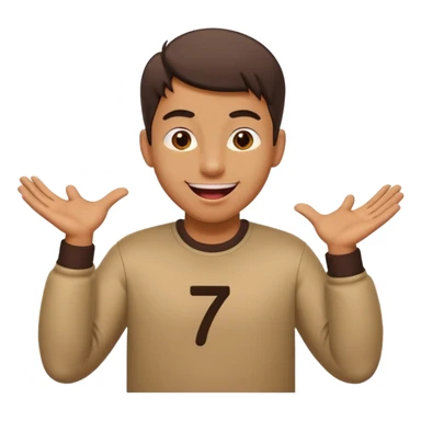 Peux tu faire mixe le mixe des ces emojis 6️⃣🤷‍♂️7️⃣😜 sticker