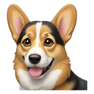 royal corgi sticker