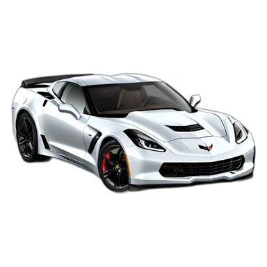 2014 Chevrolet Corvette C7 ZR1 beige color sticker